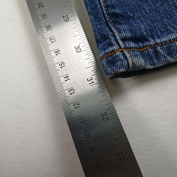 VTG Lucky Brand Jeans Womens 29 Classic Fit Straight Josie Denim Dungarees Blue - Picture 7 of 11